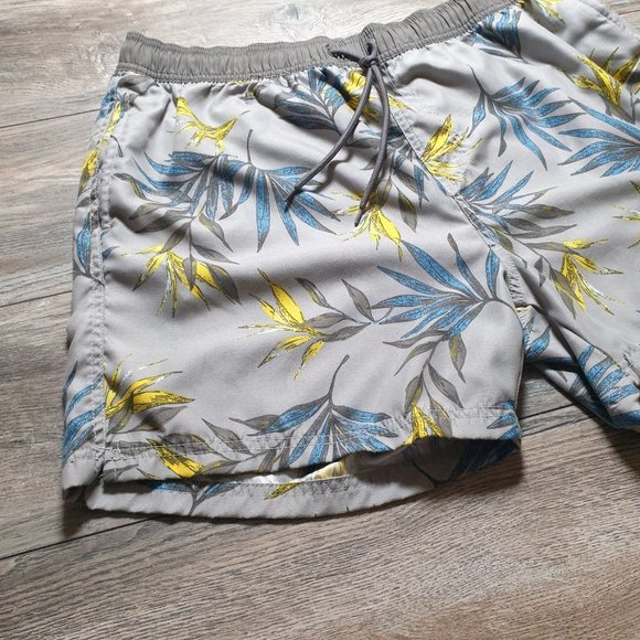 Burnside Mens XL Boardshorts Waist 32"-34" Elastic Vacation Swim Trunks Beach - Picture 4 of 7